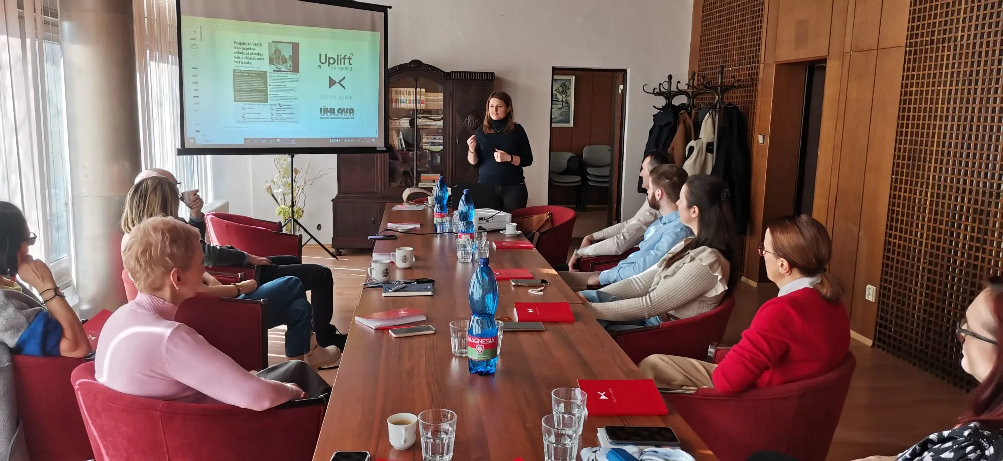 O realizácii projektu 45 PLUS: Ako úspešne zvládnuť stredný vek a objaviť nové horizonty